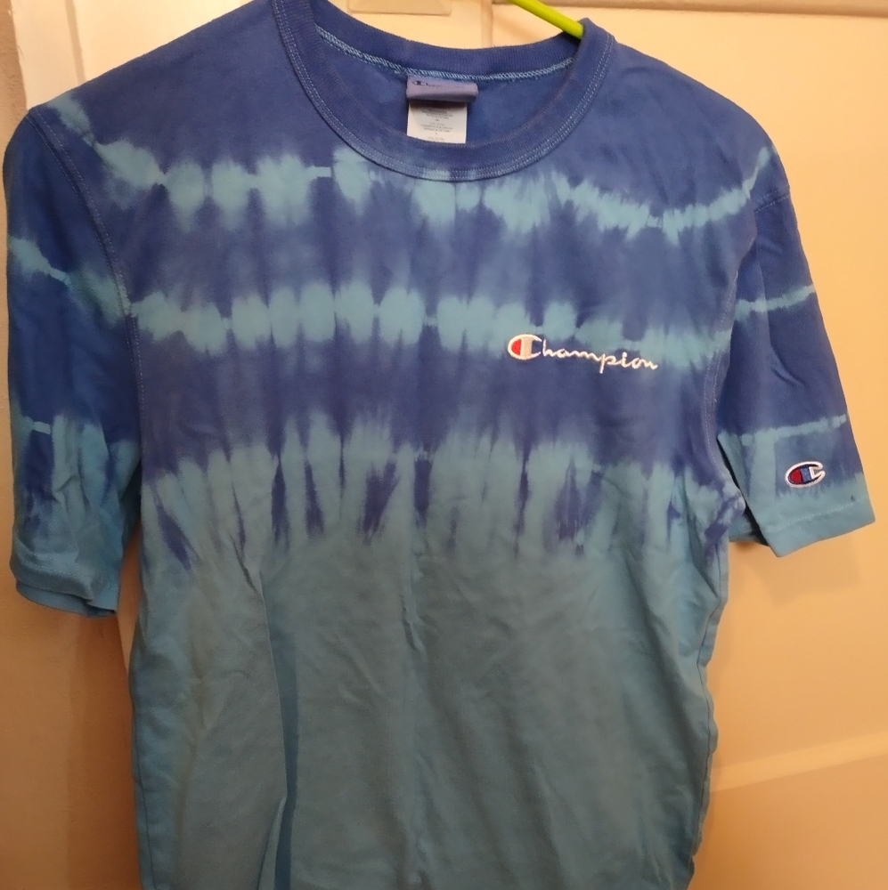 Champion Blue Tye-Dye T-Shirt